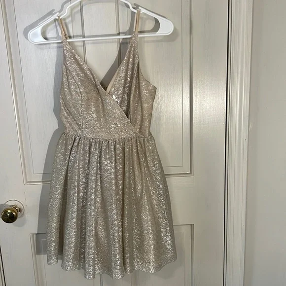 gold dress for juniors Juniors Addison Sequin Dress